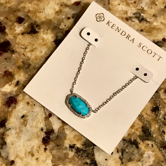 Kendra Scott Jewelry - Kendra Scott Elisa Lux Necklace in Turquoise
